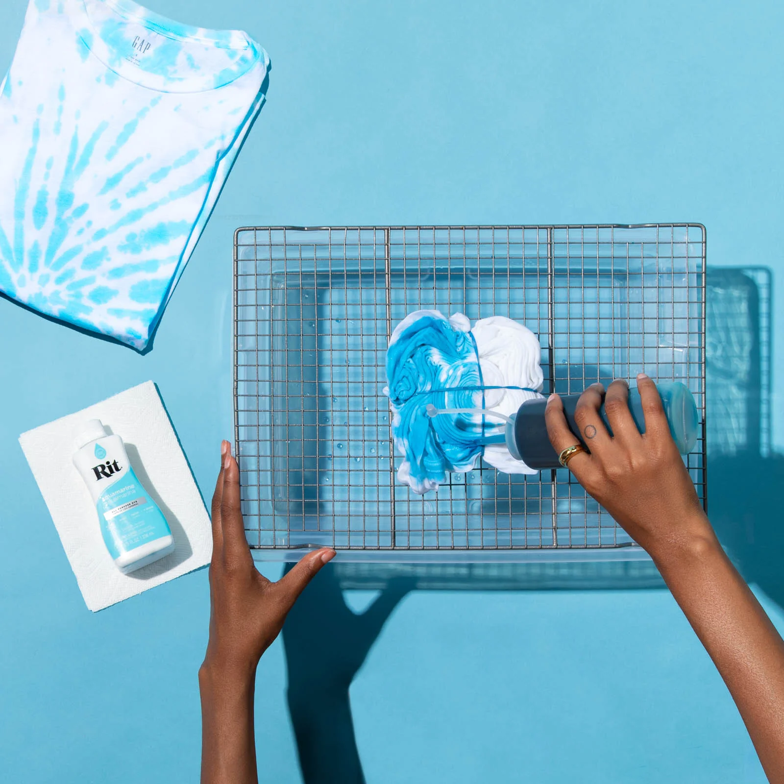 Aquamarine All-Purpose Liquid Dye - Image 5
