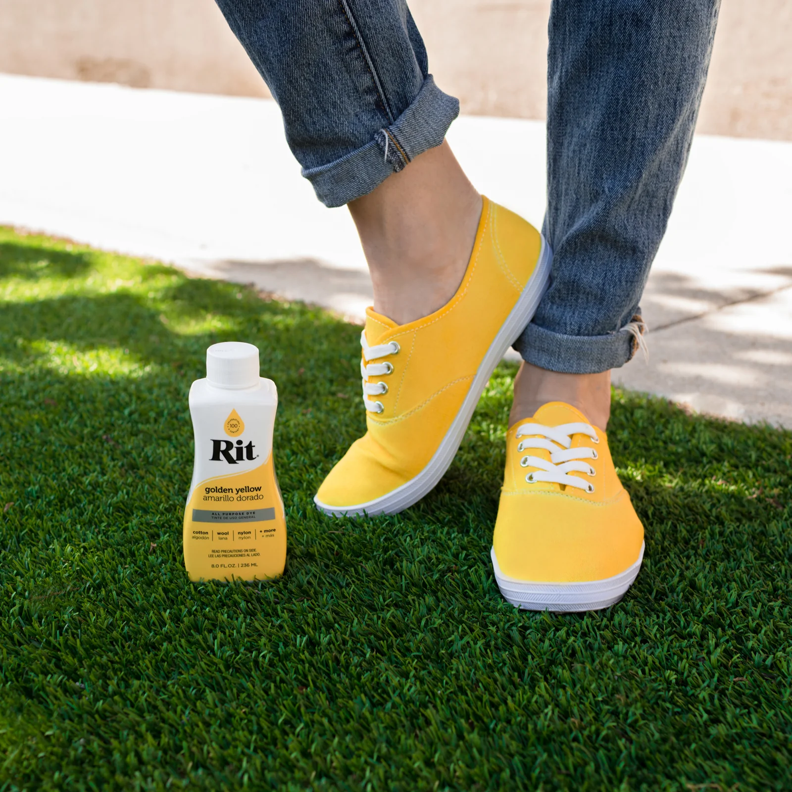 Golden Yellow All-Purpose Liquid Dye - Image 2