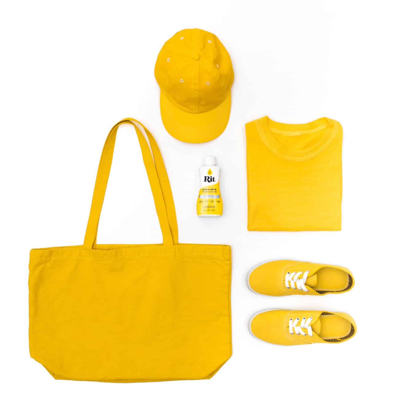 Golden Yellow All-Purpose Powder Dye - Image 3