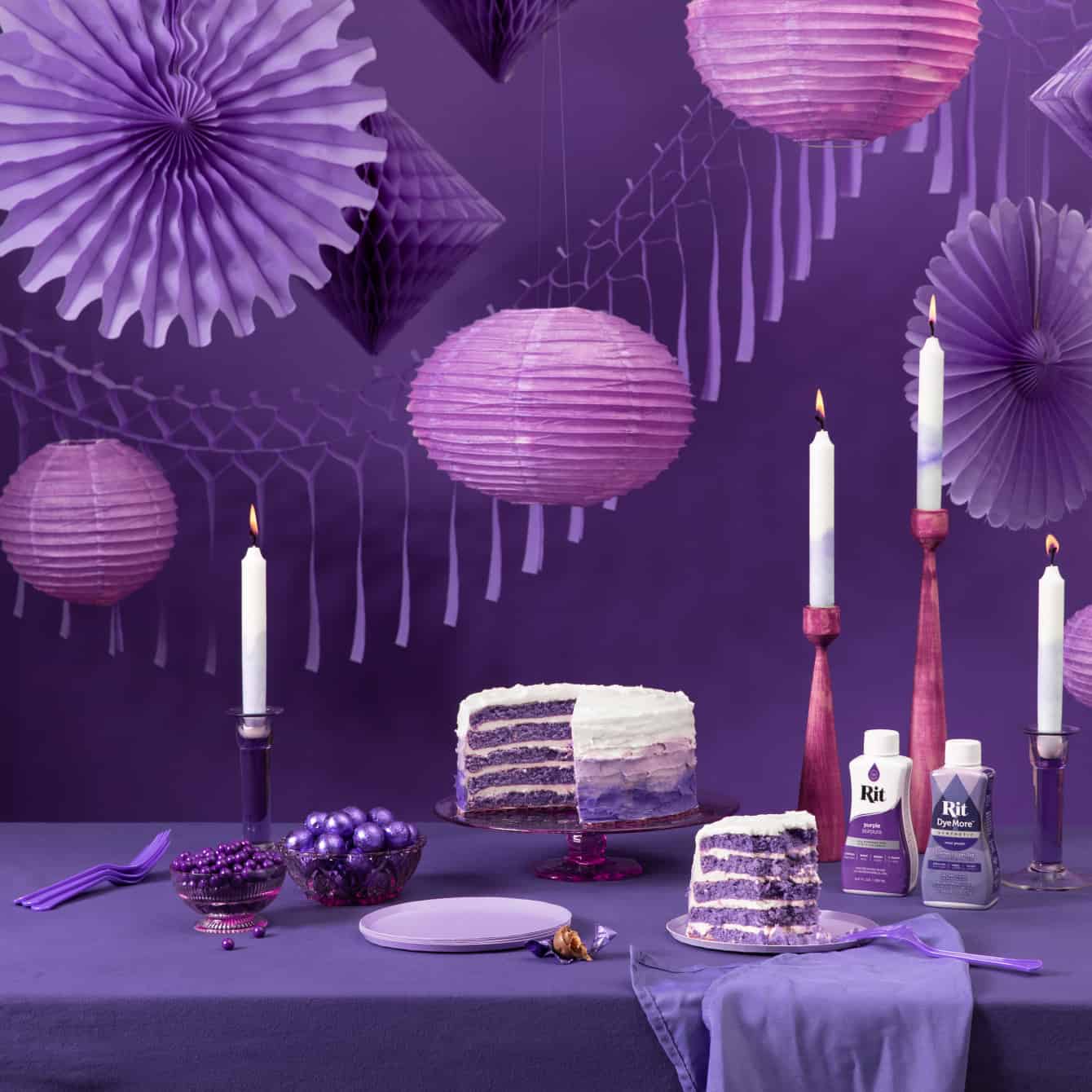 Purple All-Purpose Powder Dye - Image 3