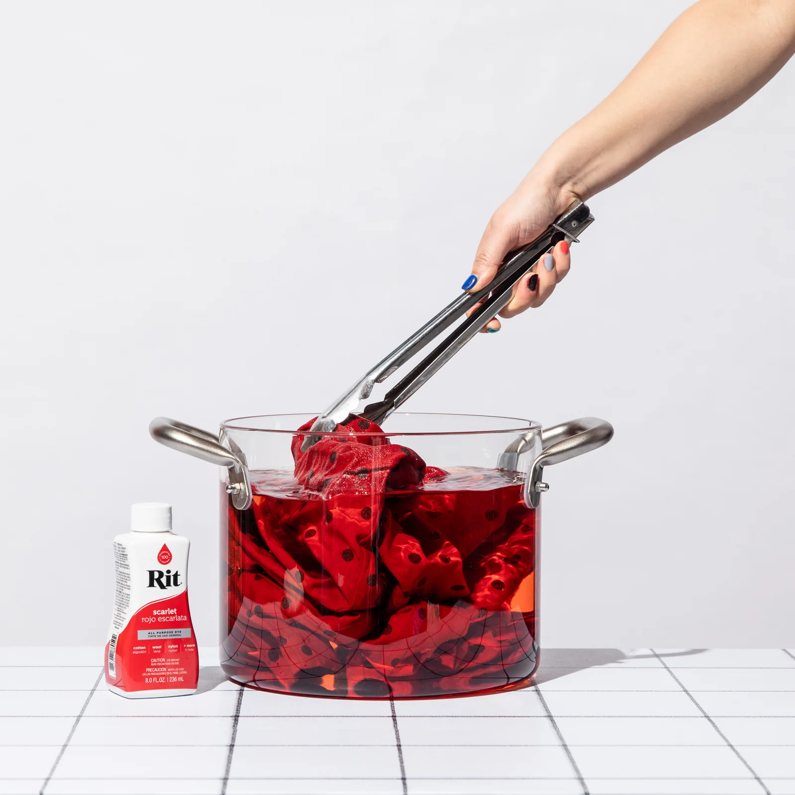 Scarlet All-Purpose Liquid Dye - Image 4