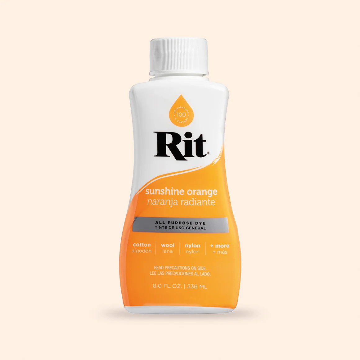 Sunshine Orange All-Purpose Liquid Dye