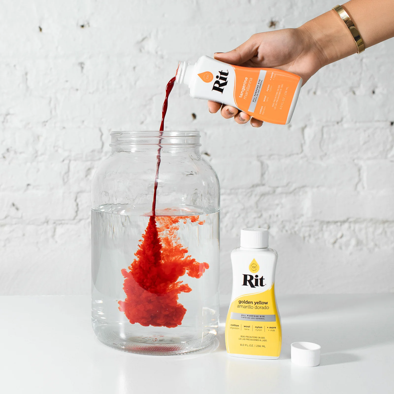 Tangerine All-Purpose Liquid Dye - Image 3